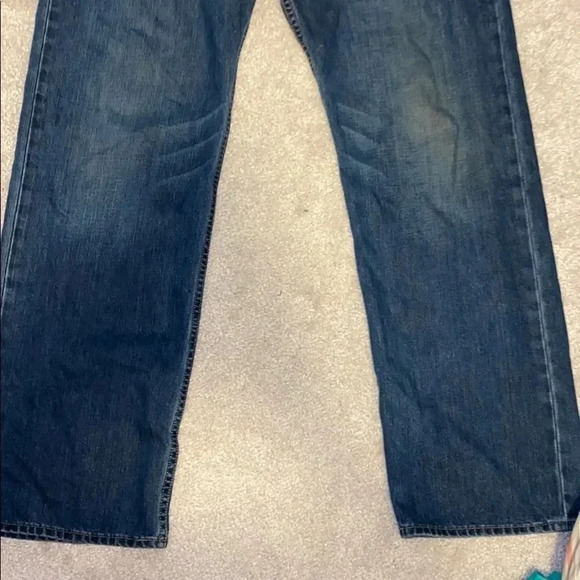 Jk men  dark blue wash jeans 38 - Picture 2 of 6